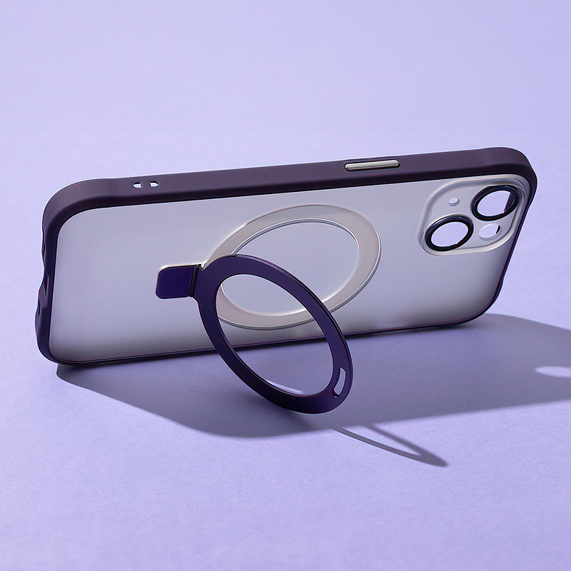 Mag Ring case for iPhone 13 6,1" purple - Billede 5