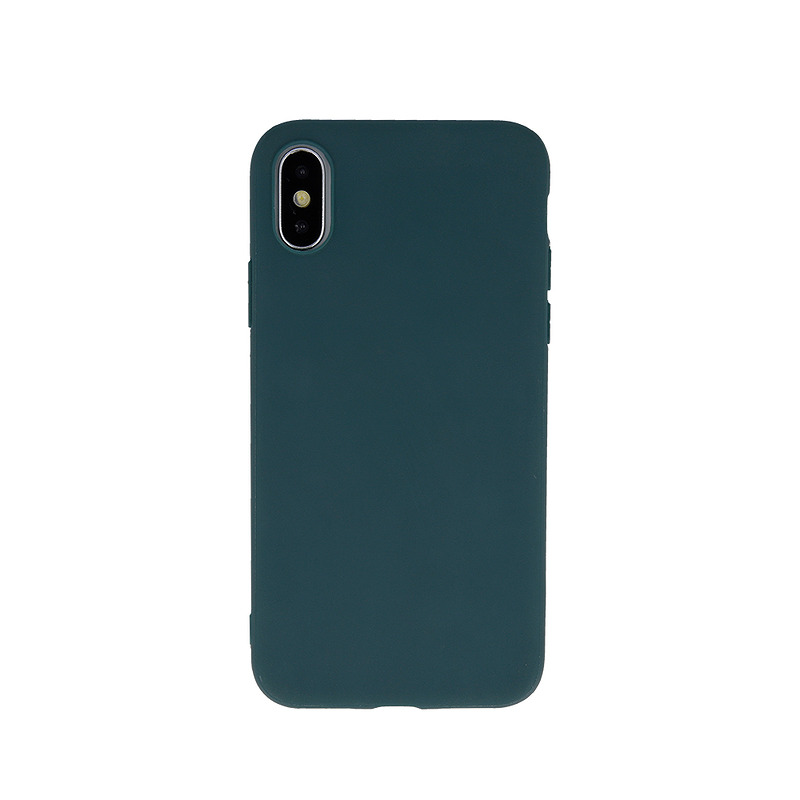 Matt TPU case for iPhone 15 Plus 6,7" forest green - Billede 2