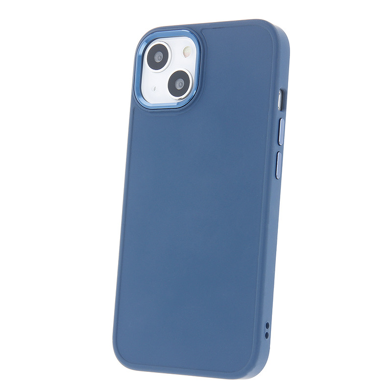 Satin case for iPhone 15 Pro Max 6,7" dark blue - Billede 3