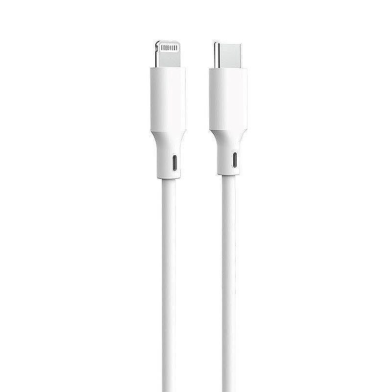 Forever recycling  cable USB-C - Lightning 1,5m 3A KR12-CL-00 white