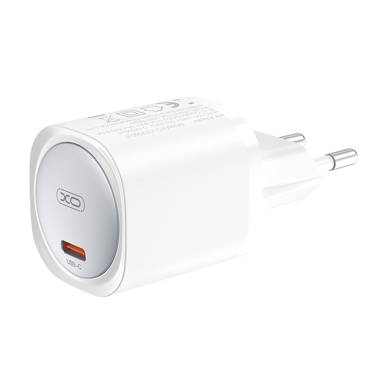 XO wall charger CE20 PD 30W 1x USB-C white - Billede 2