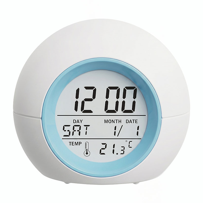 Setty alarm clock with LED light blue JZ-212