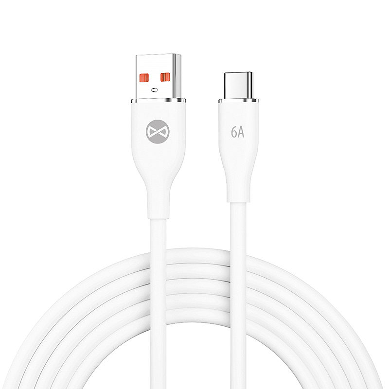 Forever cable USB - USB-C 1,0 m 6A white