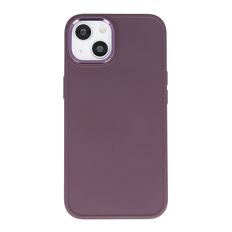 Satin case for Samsung Galaxy S24 Plus burgundy - Billede 2