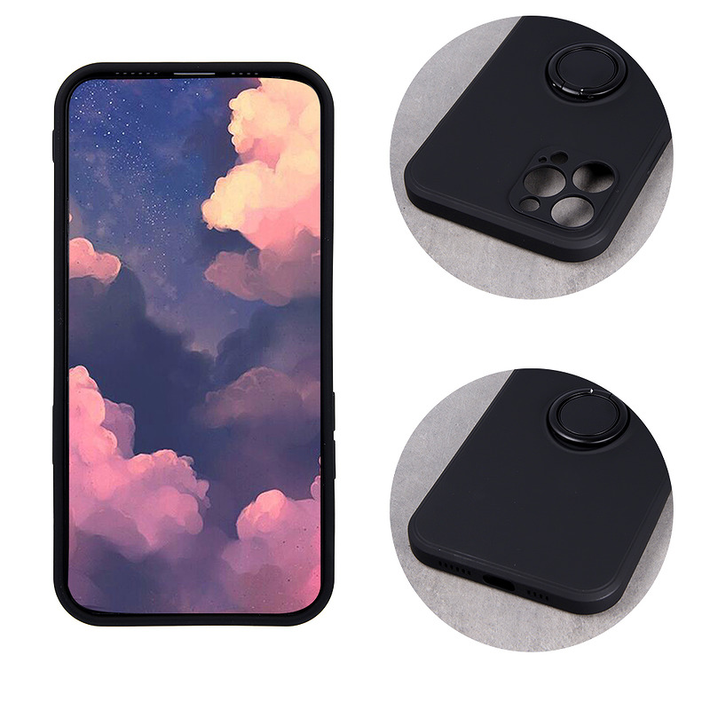 Finger Grip case for Samsung Galaxy S24 Plus black - Billede 5