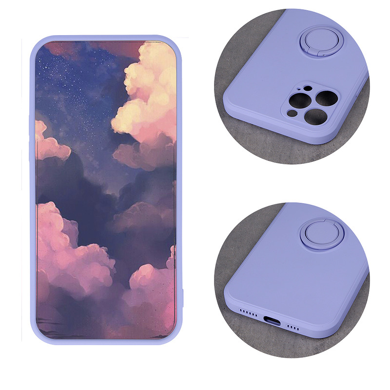 Finger Grip case for Samsung Galaxy S23 FE purple - Billede 5