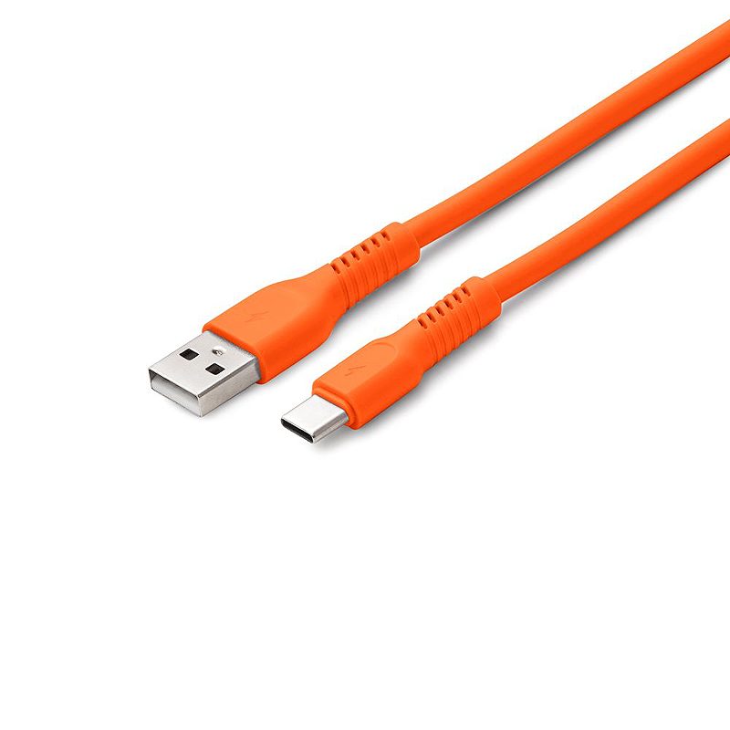 COLORUM cable USB-A - USB-C 1,8m 3A CK60-AC-10 xOrange - Billede 2