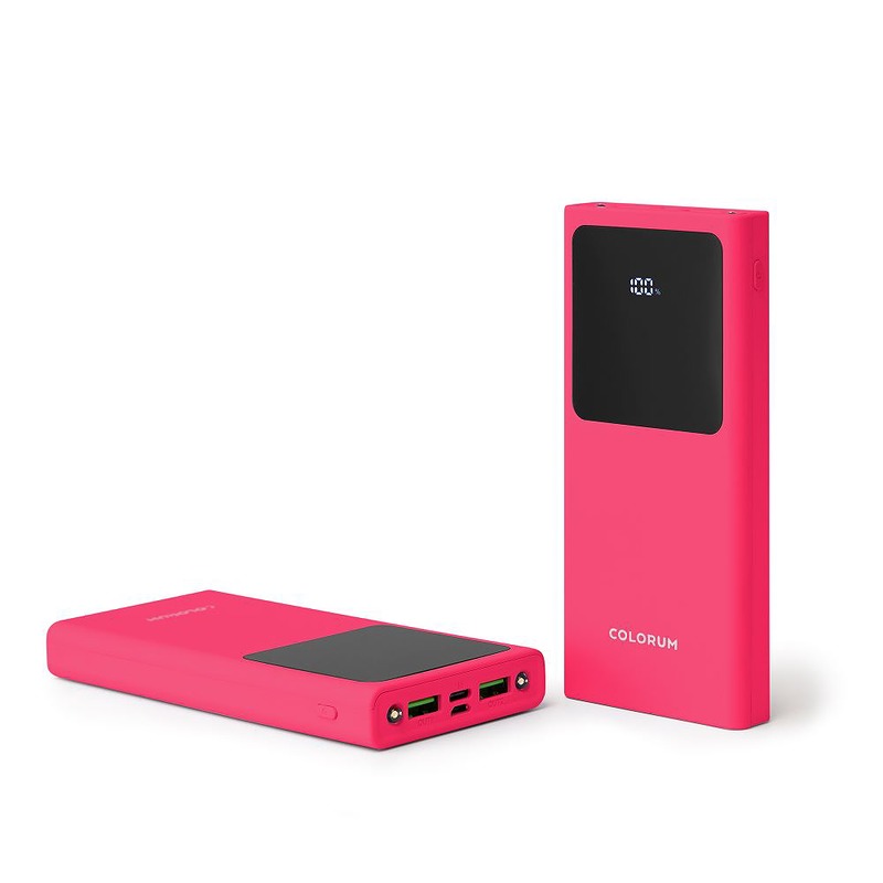 COLORUM Power bank 10 000 mAh CPB10-02 xMagenta - Billede 2