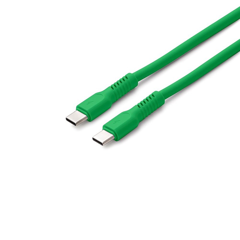 COLORUM cable USB-C - USB-C 1,8m 3A CK60-CC-04 xGreen - Billede 2