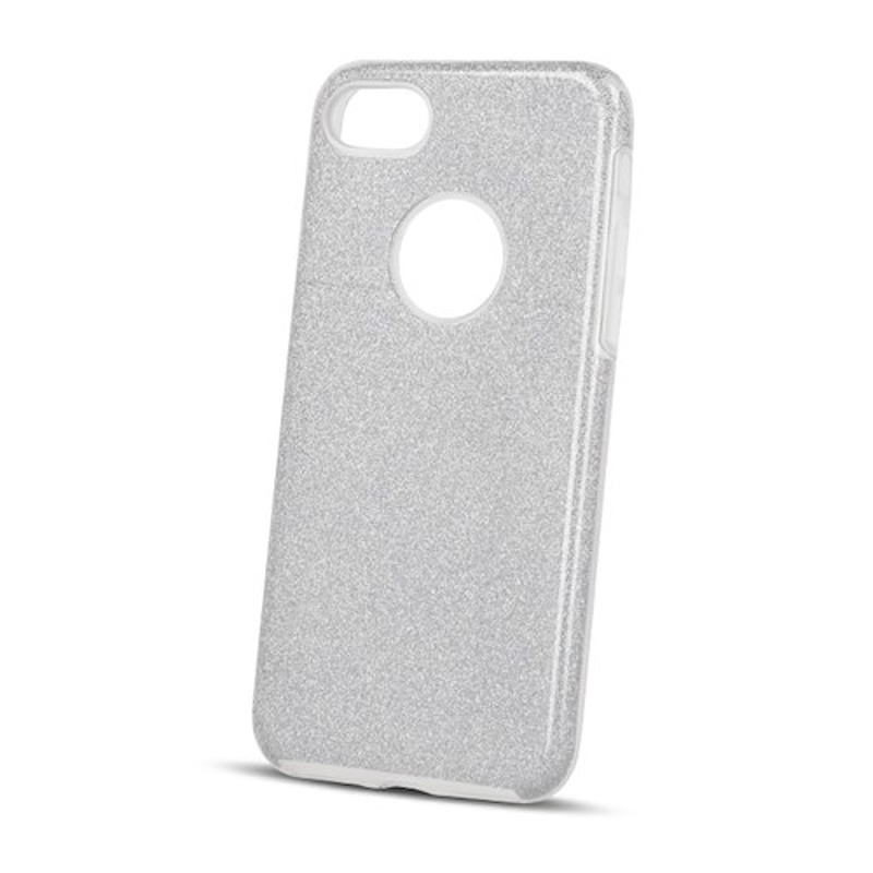 Glitter 3in1 case for Xiaomi Redmi 13C 4G / Poco C65 silver - Billede 3