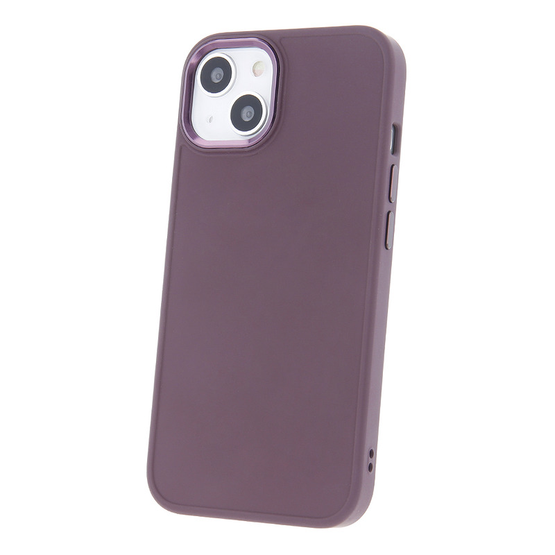 Satin case for Xiaomi Redmi 13C 4G / 13C 5G / Poco C65 burgundy - Billede 3