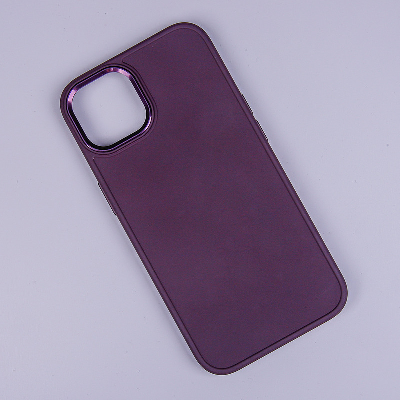 Satin case for Xiaomi Redmi 13C 4G / 13C 5G / Poco C65 burgundy - Billede 4