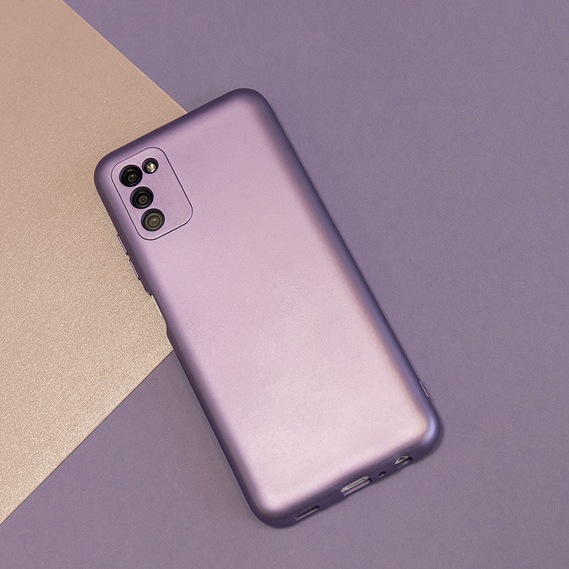 Metallic case for Samsung Galaxy A15 4G / A15 5G violet - Billede 4
