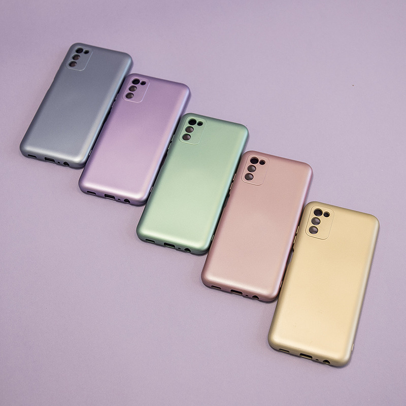 Metallic case for Samsung Galaxy A15 4G / A15 5G violet - Billede 5