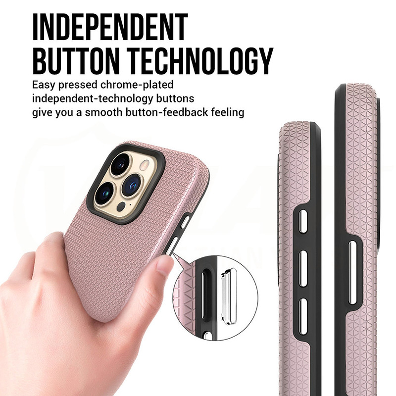 Vmax Triangle case for Samsung Galaxy A15 4G / A15 5G rose gold - Billede 5