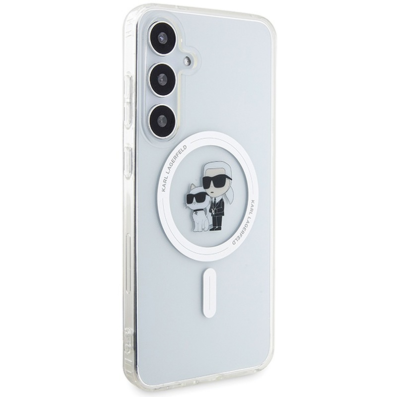 Karl Lagerfeld case for Samsung Galaxy S24 KLHMS24SHGKCNOT transparent HC MAGSAFE IML KC - Billede 4