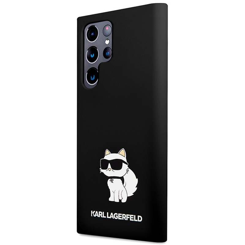 Karl Lagerfeld case for Samsung Galaxy S24 Ultra KLHCS24LSNCHBCK black HC SILICONE NFT CHOUPETTE - Billede 2