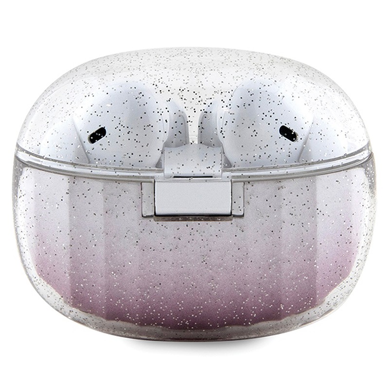 Guess Bluetooth earphones GUTWSHDGKEEP TWS GLITTER GRADIENT pink - Billede 2