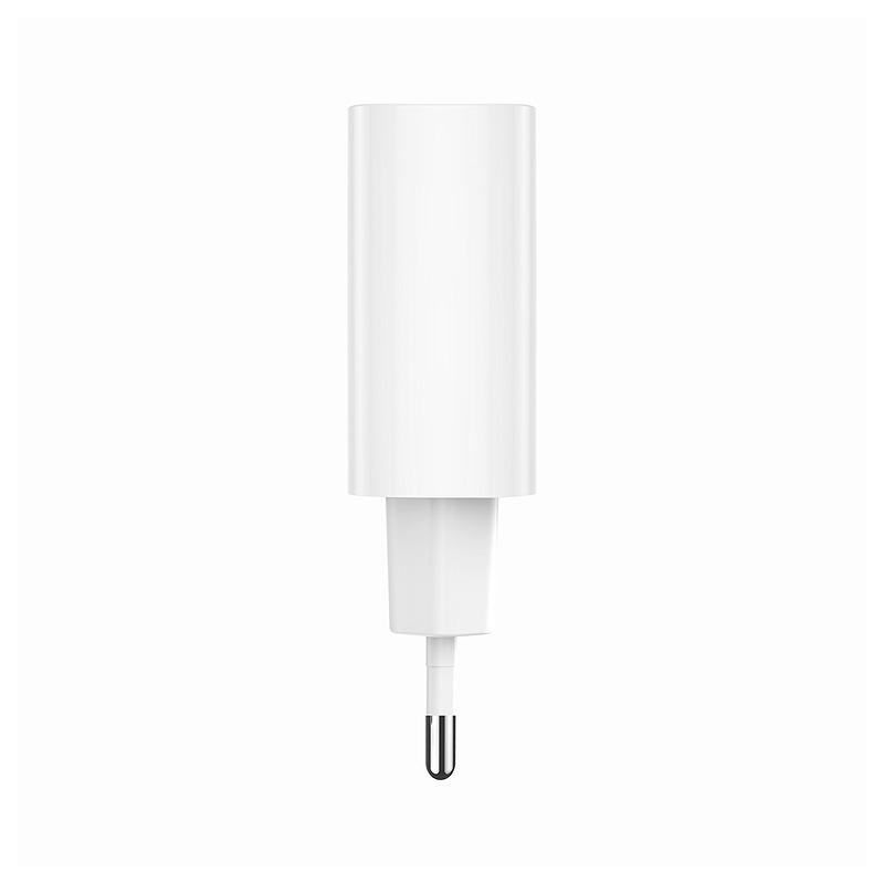 Forever TC-07-30AC PD QC charger 1x USB-C 1x USB 30W white + USB-C - USB-C cable 60W - Billede 3