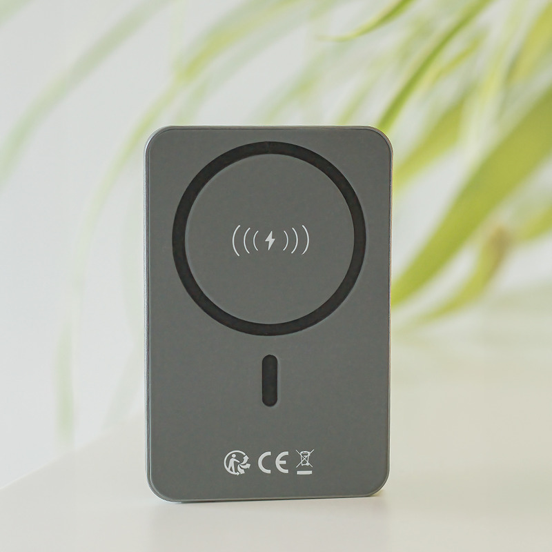 Forever wireless power bank MATB-200 20W PD 5000 mAh magnetic black - Billede 3