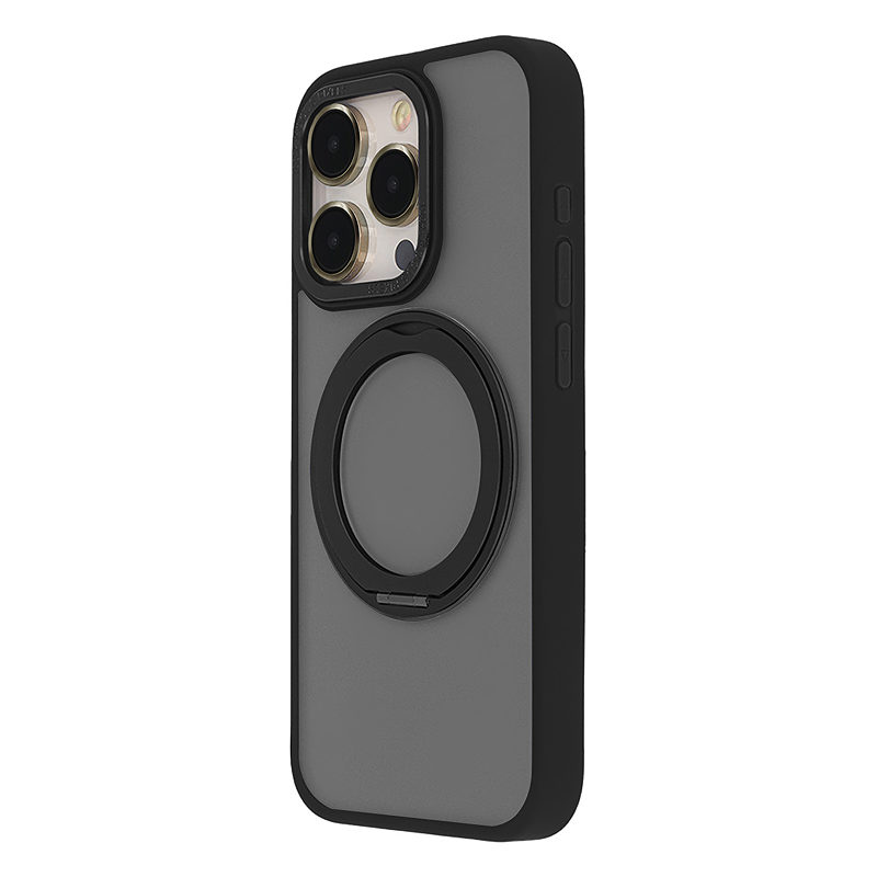 Secure Spinning Mag Case for iPhone 14 Pro 6,1" black