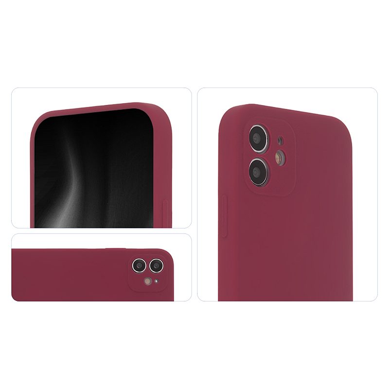 Soft Touch Mag Case for iPhone 14 Pro 6,1" burgundy - Billede 3