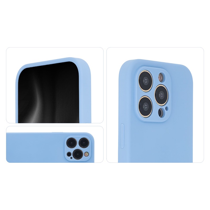 Soft Touch Mag Case for iPhone 15 Plus 6,7" pastel blue - Billede 3
