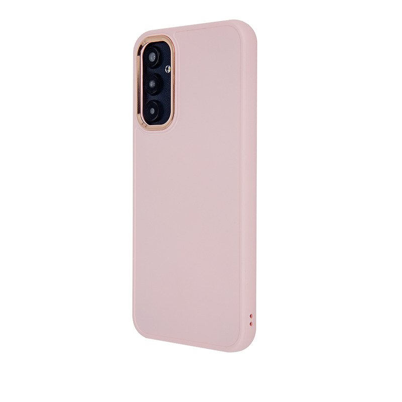 Satin Elegant Case for iPhone 15 Pro Max 6,7" pink