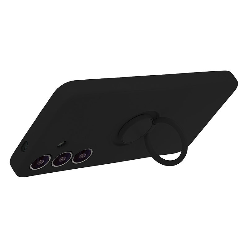 Finger Ring Case for Samsung Galaxy A14 4G / A14 5G black - Billede 3