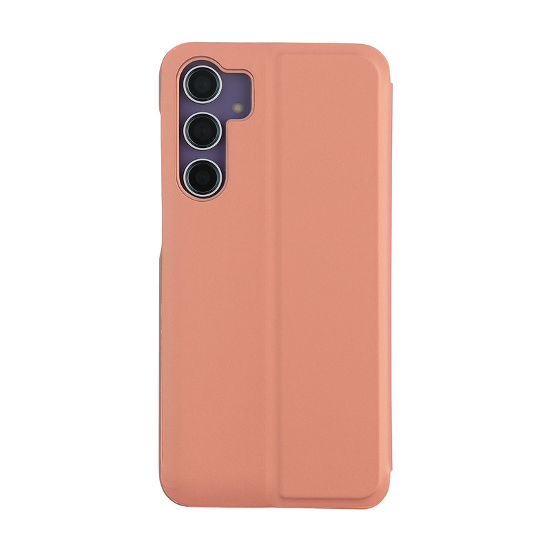 Fold Mirror View Case for Samsung Galaxy S23 FE pink - Billede 3