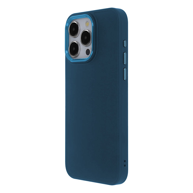 Satin Touch Case for Samsung Galaxy A14 4G / A14 5G dark blue