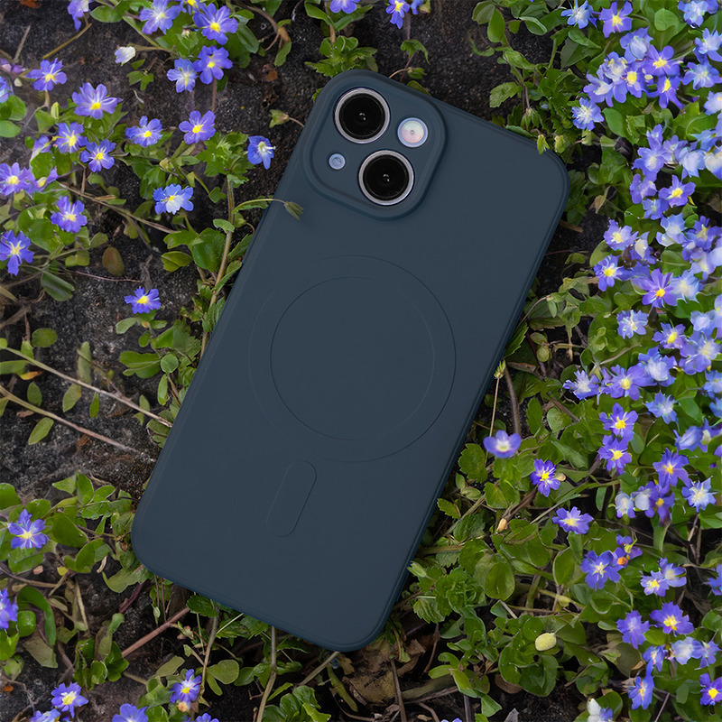 Simple Color Mag case for iPhone 14 6,1" navy blue - Billede 5