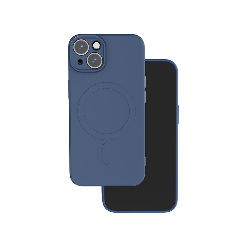 Simple Color Mag case for iPhone 15 6,1" navy blue