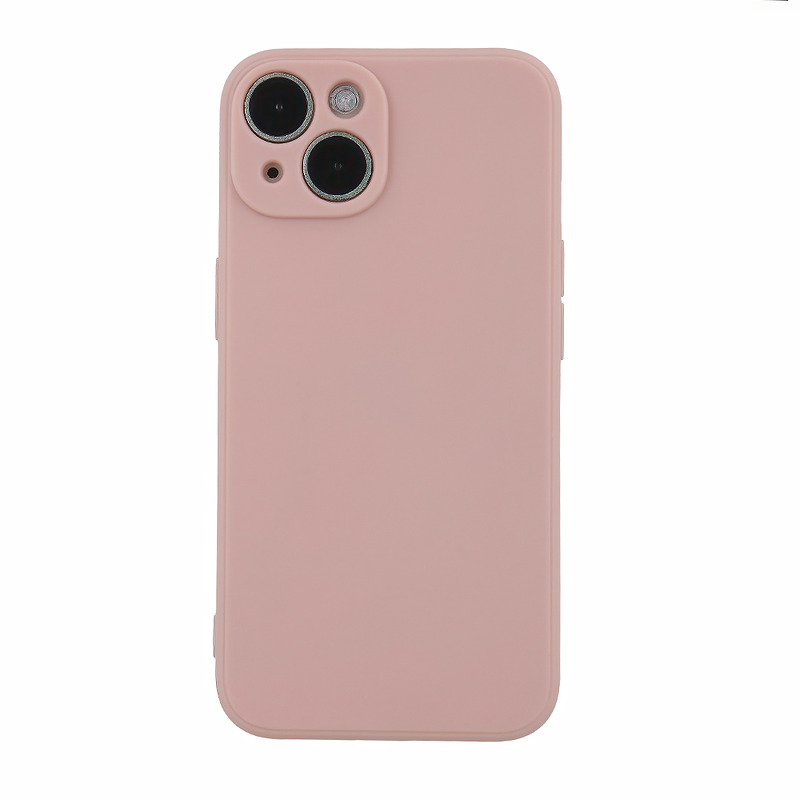 Matt TPU case for Xiaomi Redmi 13c 5G pale pink - Billede 2