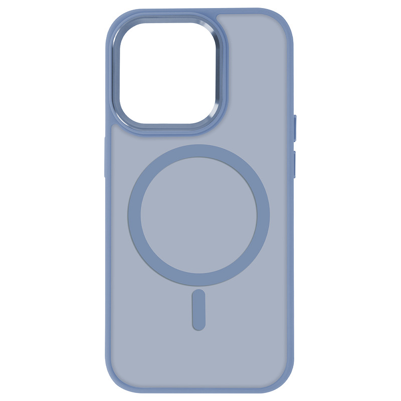 Frozen Mag case for iPhone 15 Pro 6,1" light blue - Billede 3