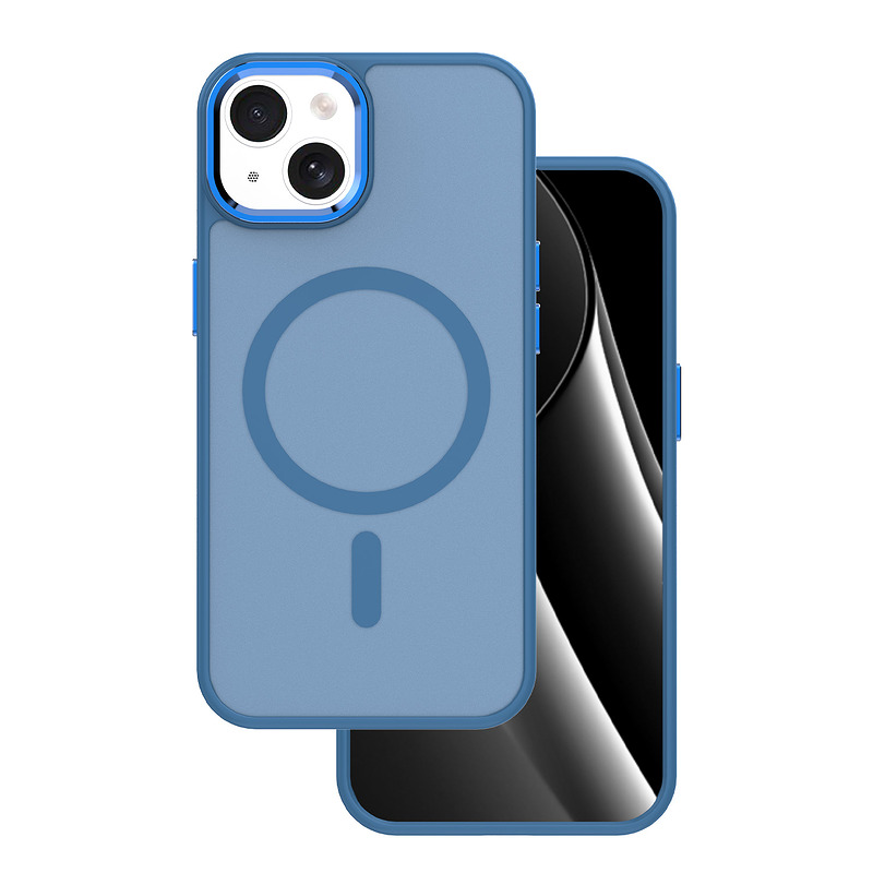 Frozen Mag case for iPhone 13 6,1" navy blue