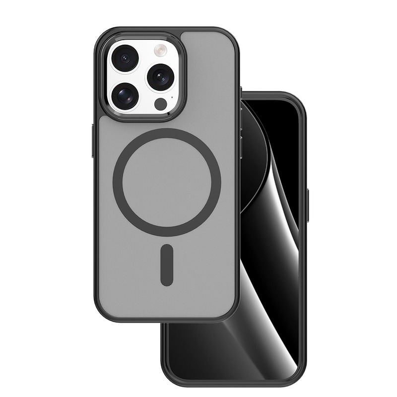 Frozen Mag case for iPhone 15 Pro 6,1" black