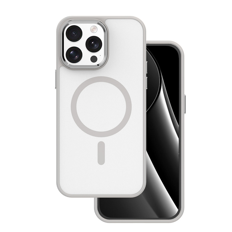 Frozen Mag case for iPhone 14 Pro Max 6,7" grey