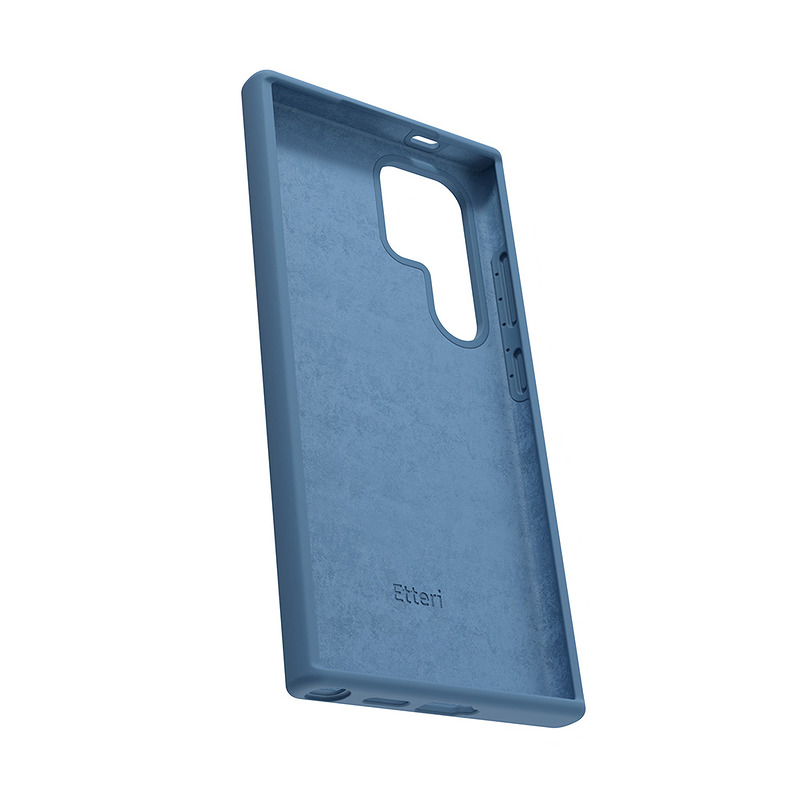 Etteri Silicone case for Samsung Galaxy S24 Ultra dark blue - Billede 4