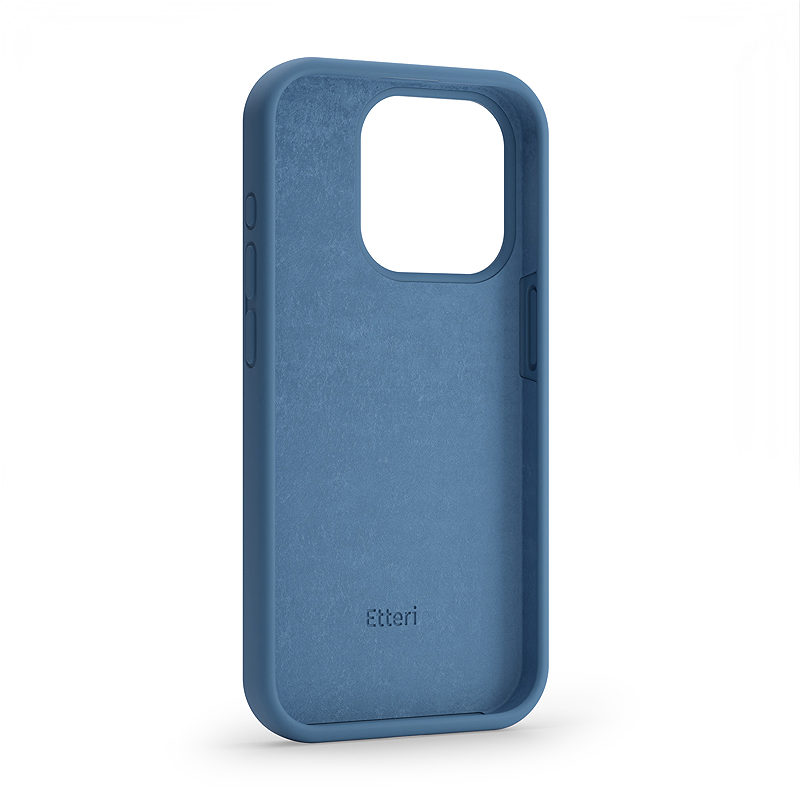 Etteri Silicone case for Samsung Galaxy A14 dark blue - Billede 3