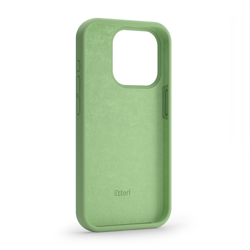 Etteri Silicone case for Samsung Galaxy S23 Plus light green - Billede 3
