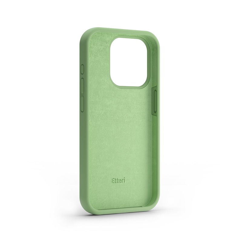 Etteri Silicone case for iPhone 11 light green - Billede 2