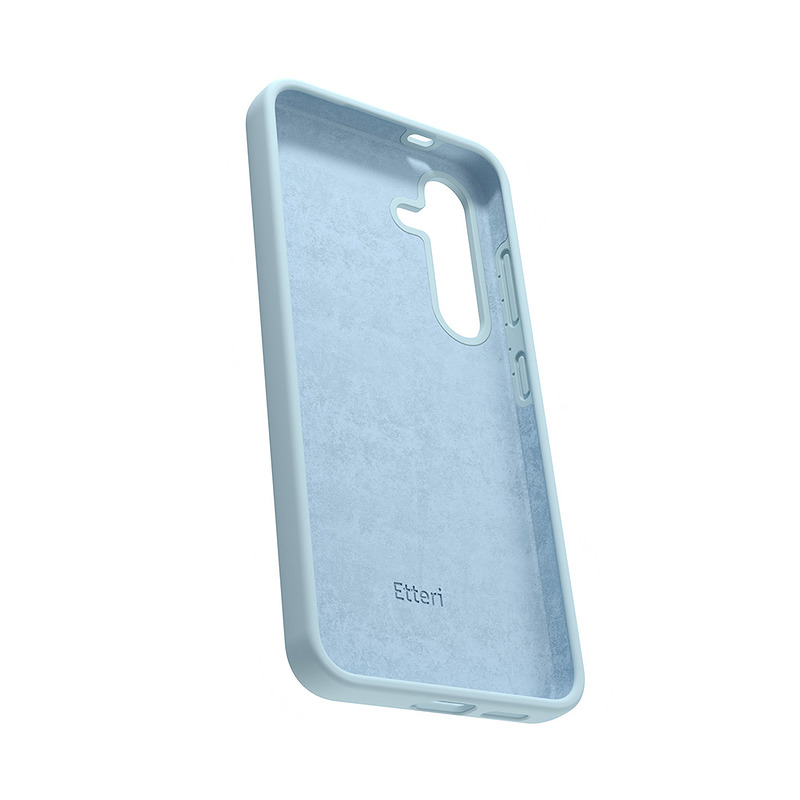 Etteri Silicone case for Samsung Galaxy S24 light blue - Billede 4