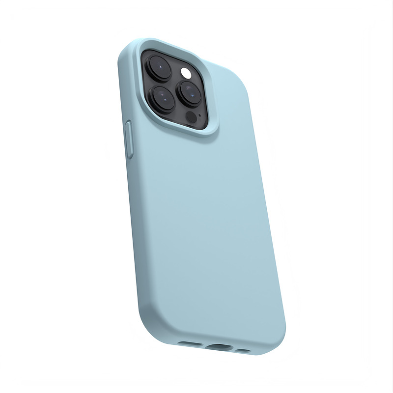 Etteri Silicone case for Samsung Galaxy A35 5G light blue - Billede 5