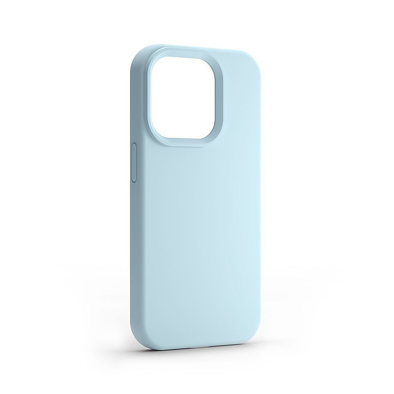 Etteri Silicone case for iPhone 12 / 12 Pro 6,1" light blue - Billede 3