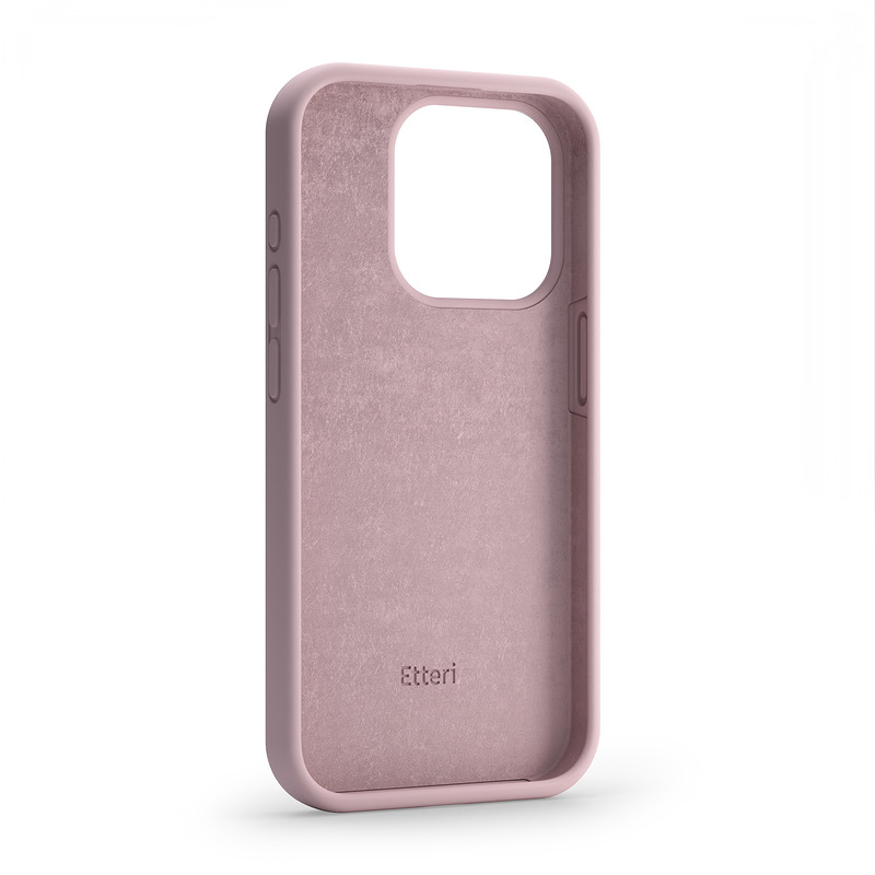 Etteri Silicone case for Samsung Galaxy S23 FE light pink - Billede 3