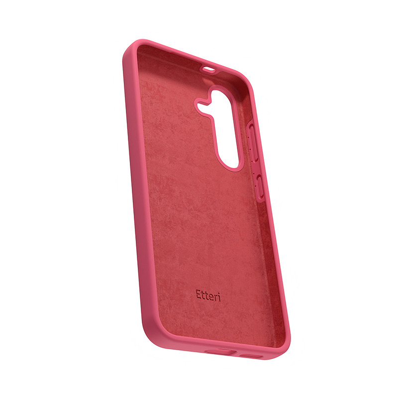 Etteri Silicone case for Samsung Galaxy S24 raspberry - Billede 4