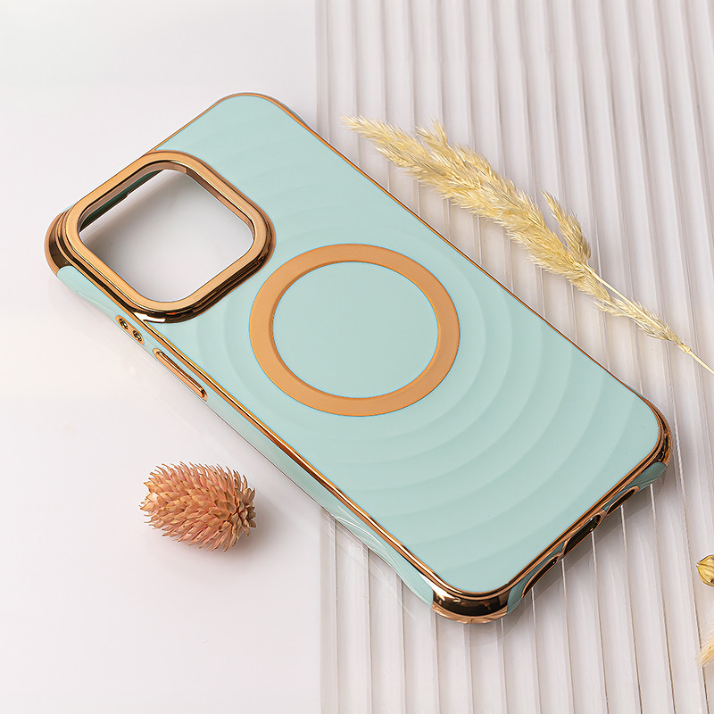 Circle Glam Mag case for iPhone 14 Pro 6,1" mint - Billede 5