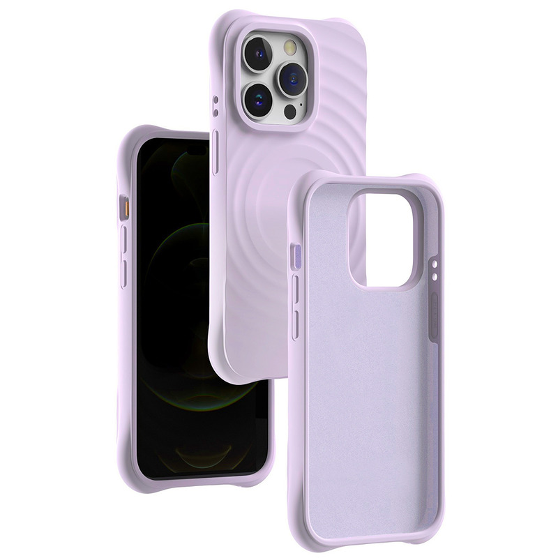 Circle Mag case for iPhone 15 Pro 6,1" light purple - Billede 2
