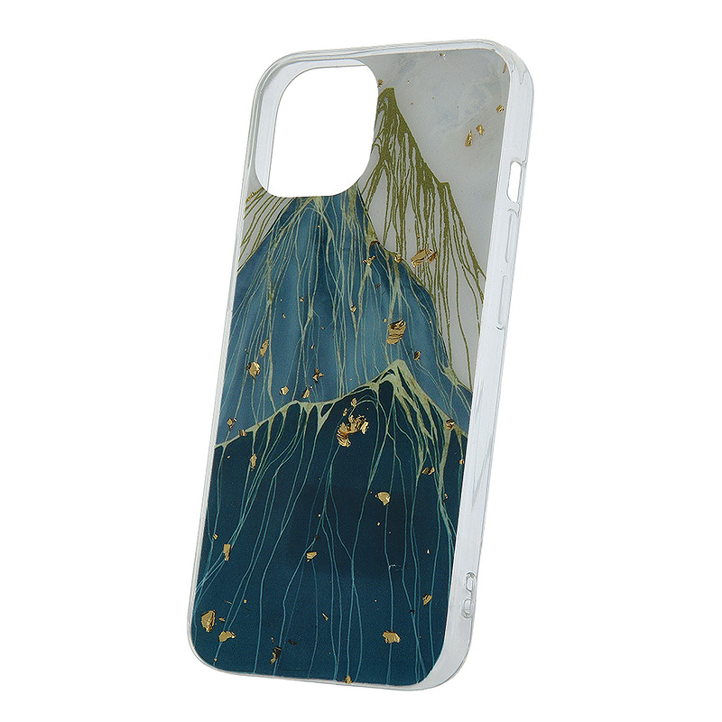 Gold Glam case for iPhone 12 / 12 Pro 6,1" mountain - Billede 3